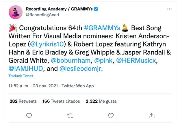 Nominación de los Grammy para 'Agatha All Along' de 'WandaVision'