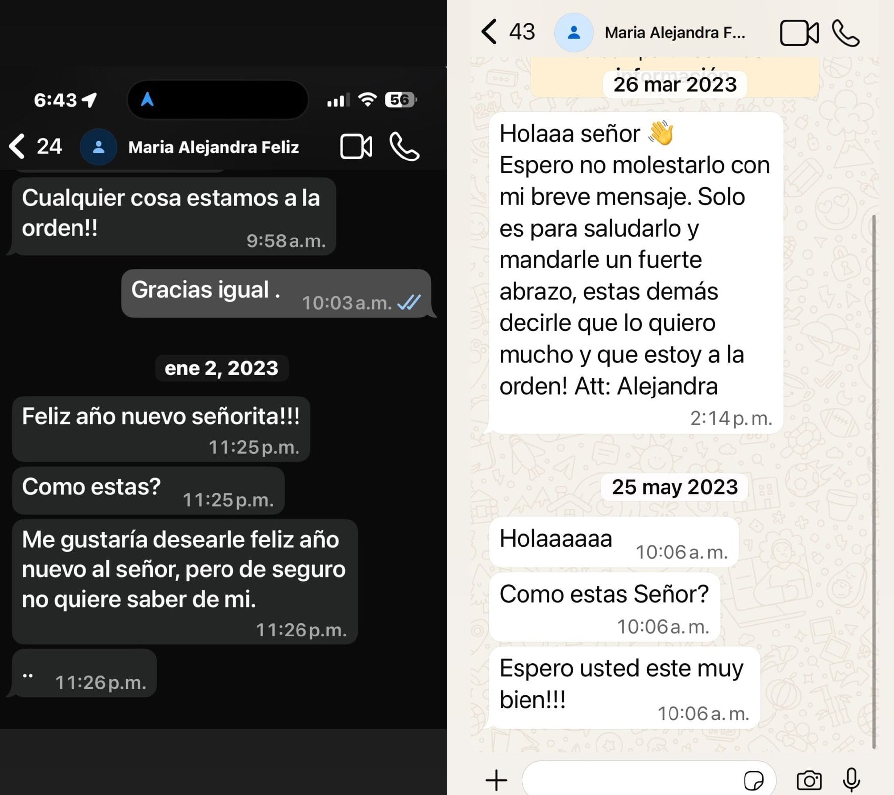 Julio Iglesias difunde nombres de denunciantes y presuntos mensajes de texto
