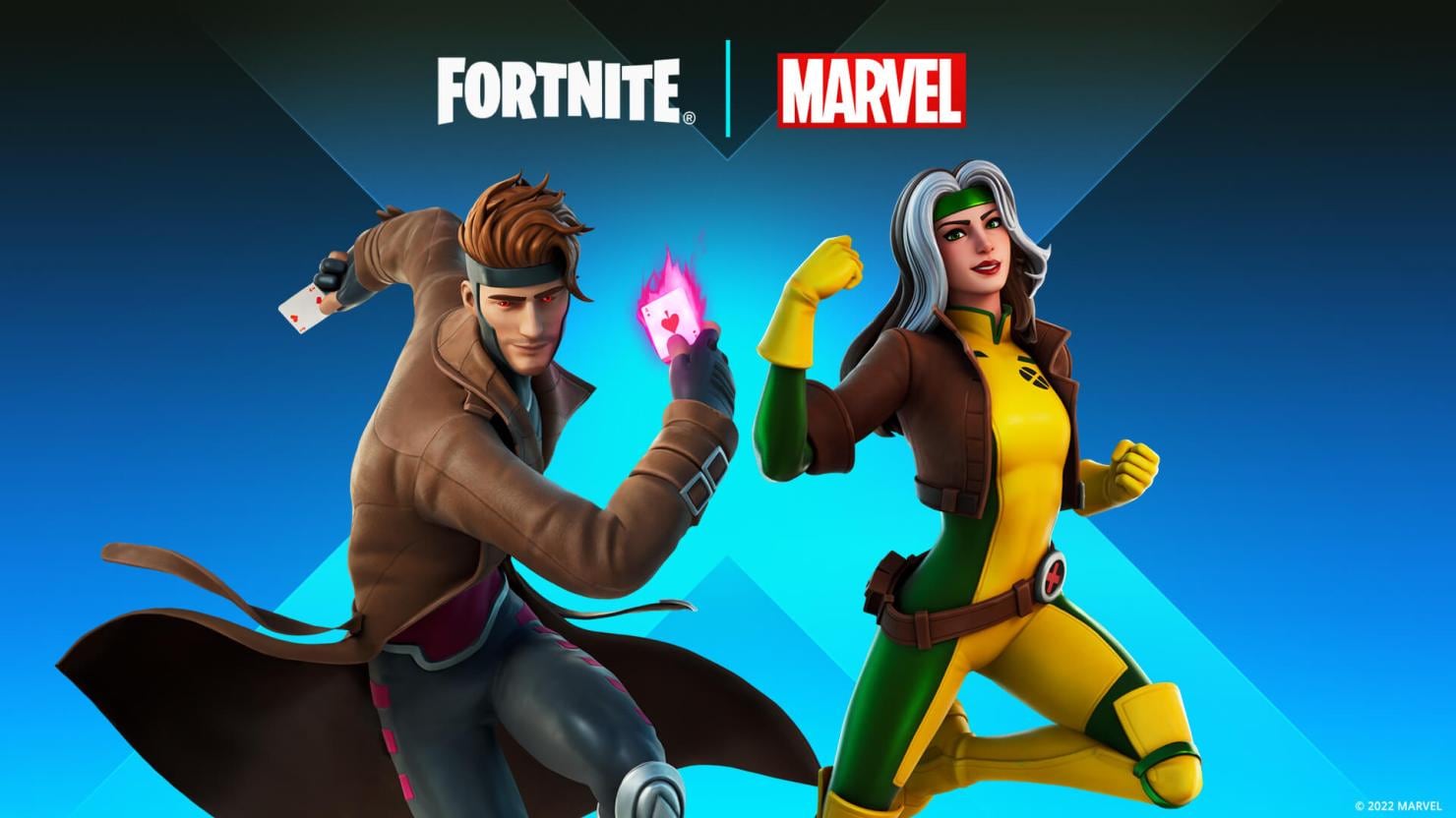 Rogue y Gambito en 'Fortnite'