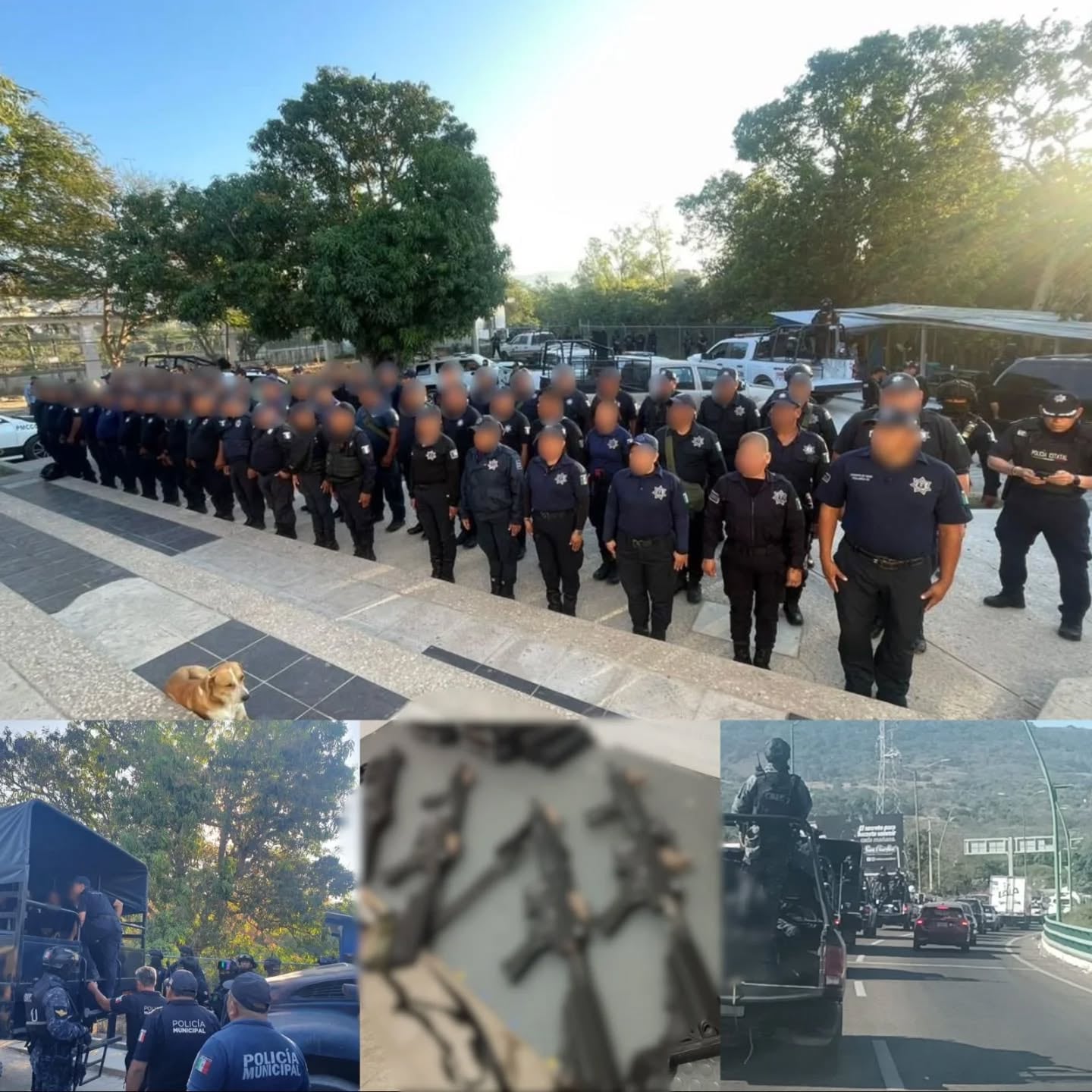 Detenciones de 87 policías de Chiapa de Corzo