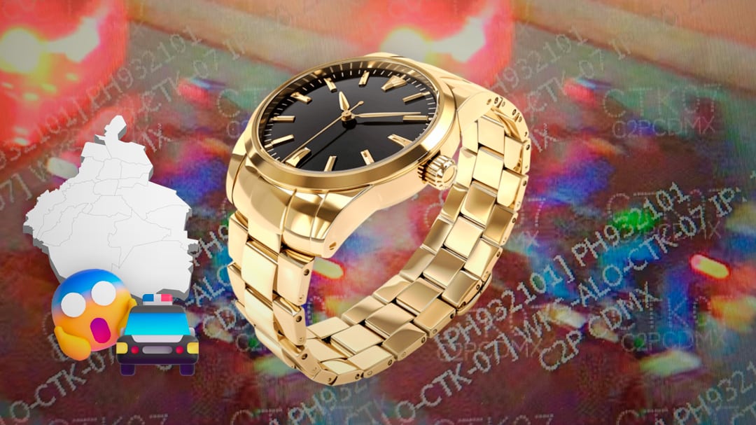 Asalto por reloj de lujo en CDMX; SSC investiga y busca a responsables