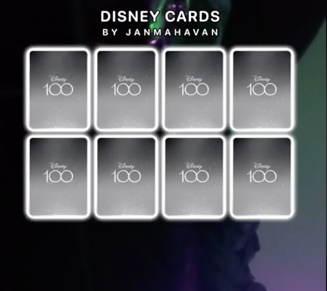 Este filtro de cartas Disney 100 años en TikTok, te daría las que te hacen falta