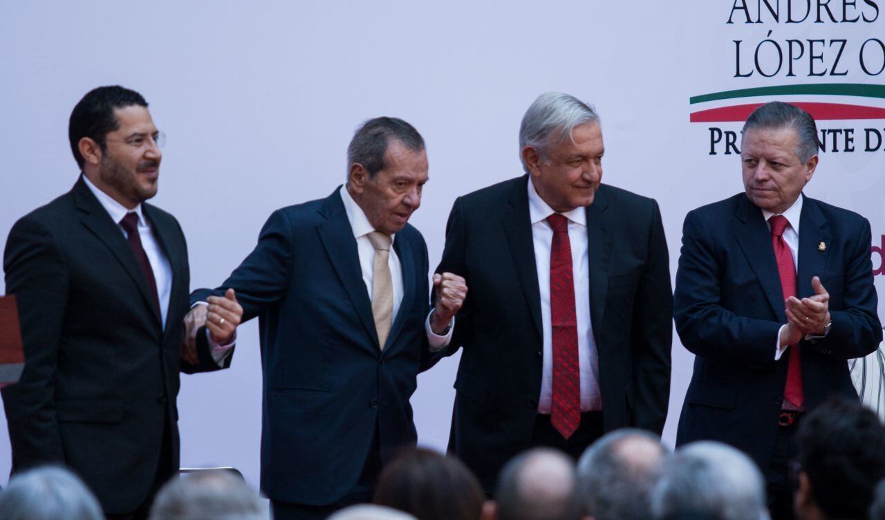 CPorfirio Muñoz Ledo y AMLO