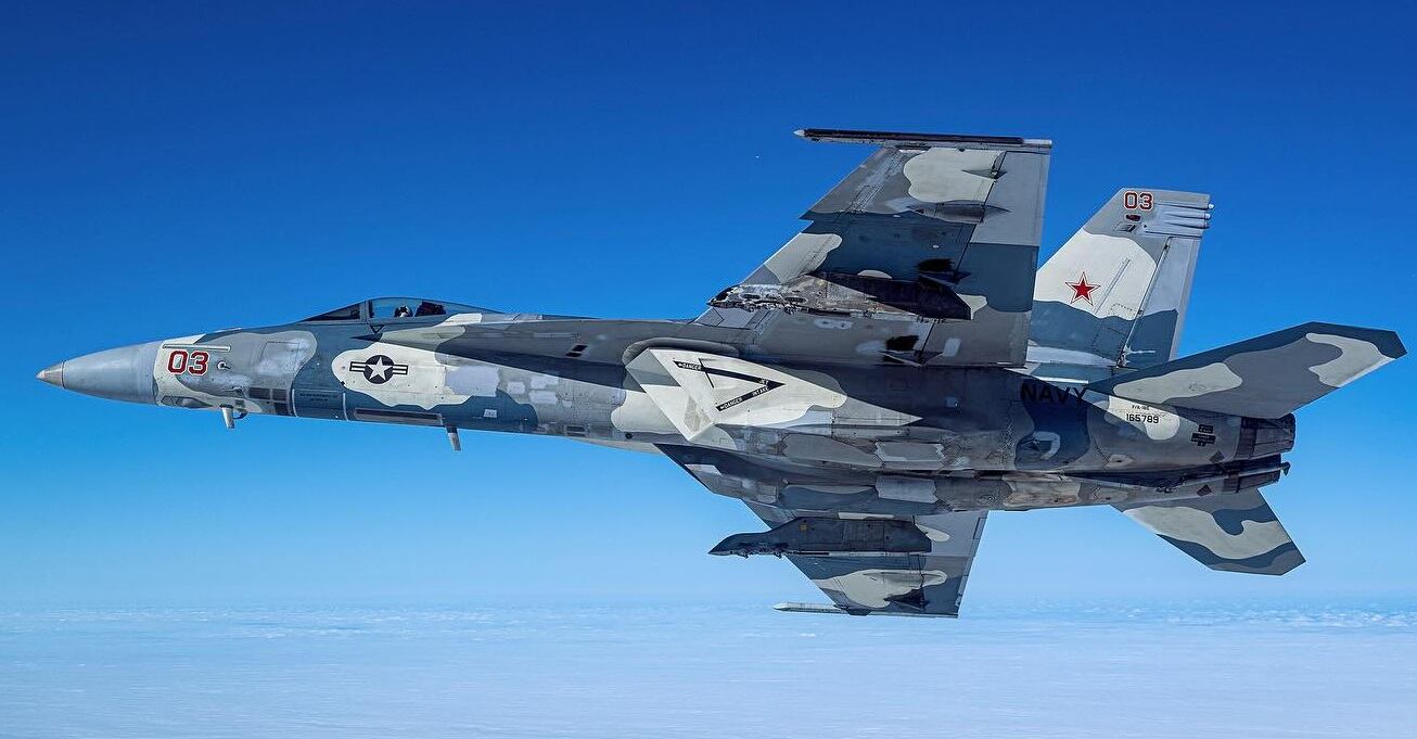 Avión U.S. Air Force F-18