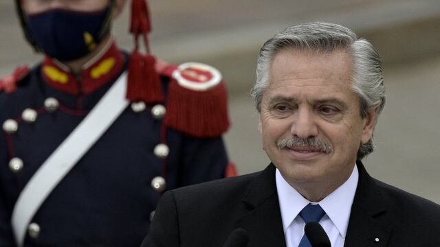 Alberto Fernández, presidente de Argentina.