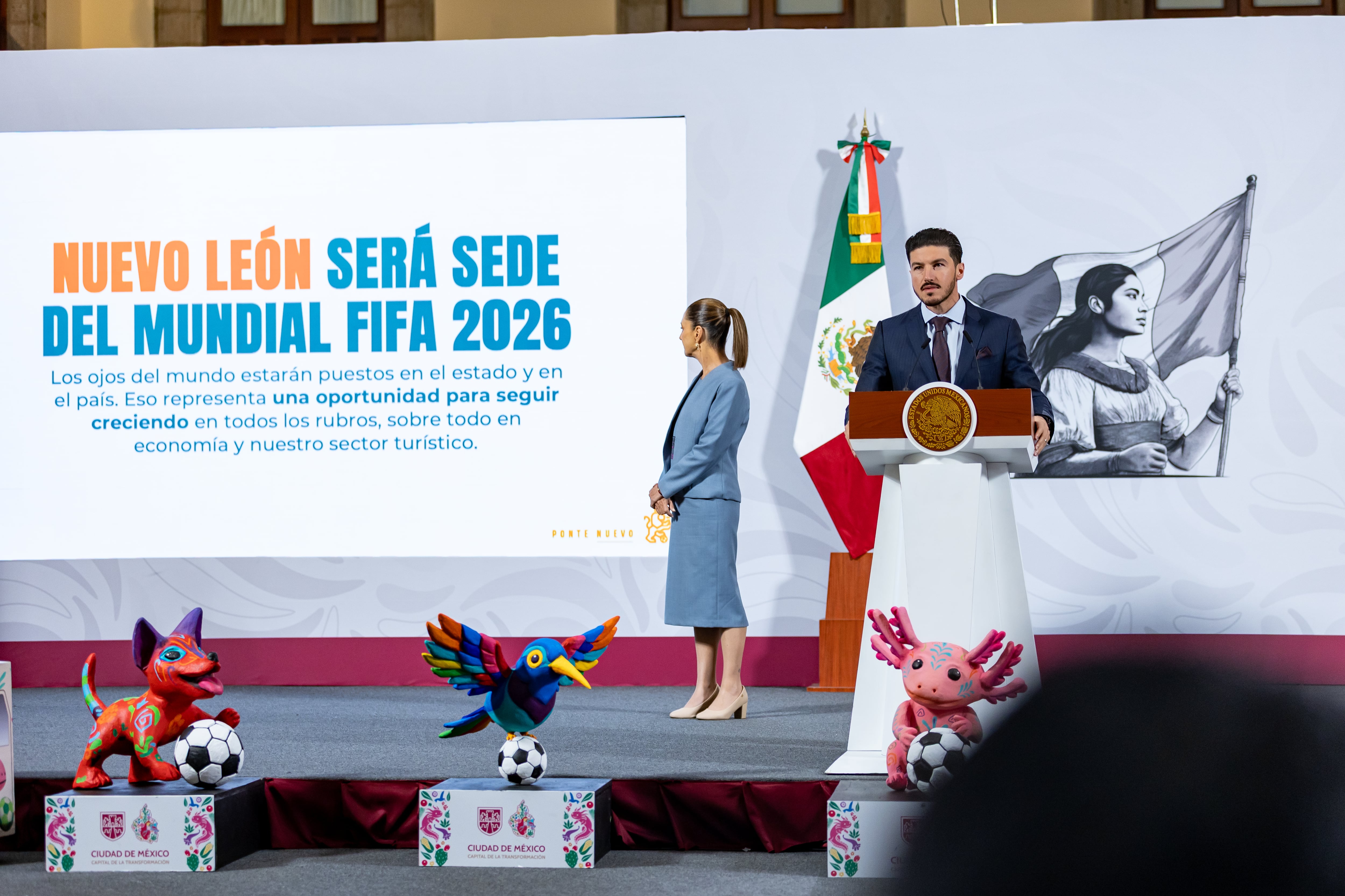 Nuevo León busca consolidarse como la mejor sede mundialista en el 2026 con inversión en infraestructura