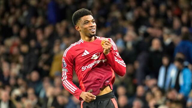 Amad Diallo, futbolista del Manchester United.