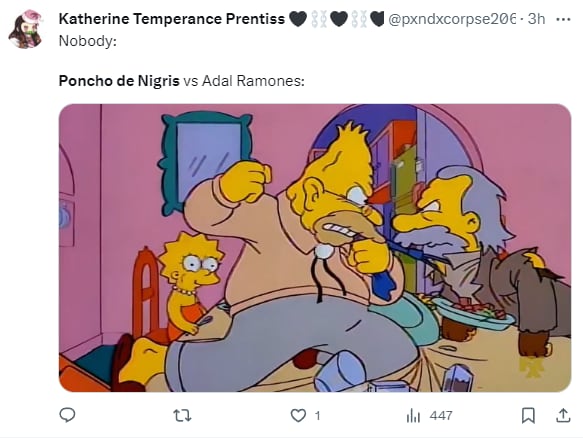 Memes de la pelea de Poncho de Nigris y Adal Ramones