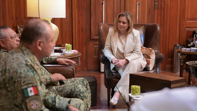 Maru Campos en reunión con Eufemio Ibarra Flores