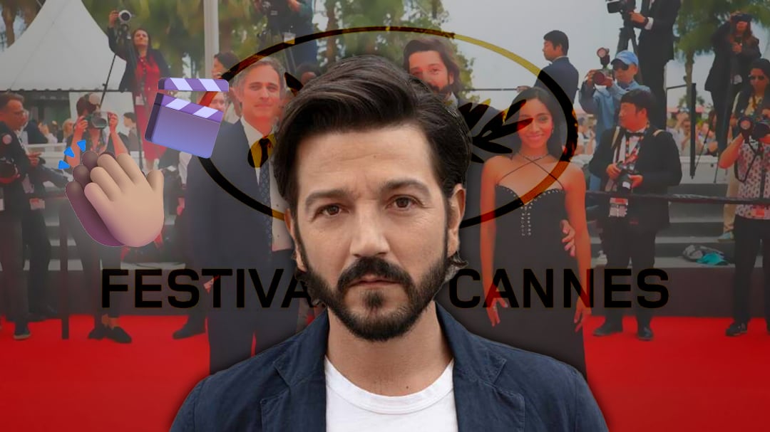 Diego Luna recibe ovación de 5 minutos en Cannes por Ceniza en la boca