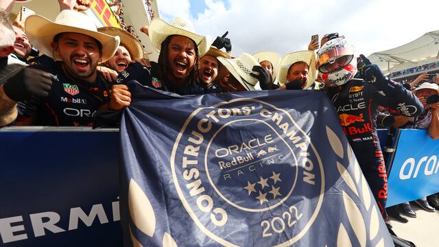Red Bull Racing campeones de constructores 2022