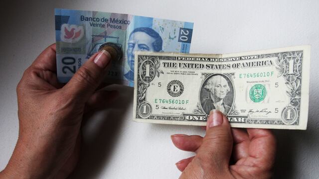 Paridad peso - dólar