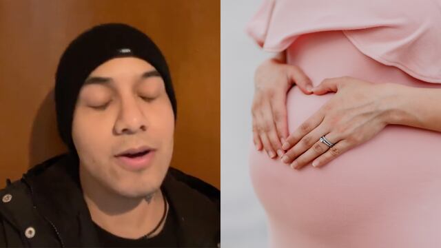 David Blanco, mujer embarazada