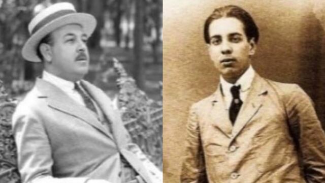 Reyes y Borges; jóvenes.