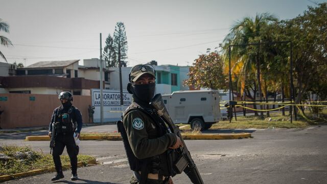 Elementos de la Secretaría de Marina