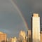 VIDEO: Arcoíris sorprende a Nueva York en pleno 11 de septiembre, a 22 años del atentado a las Torres Gemelas