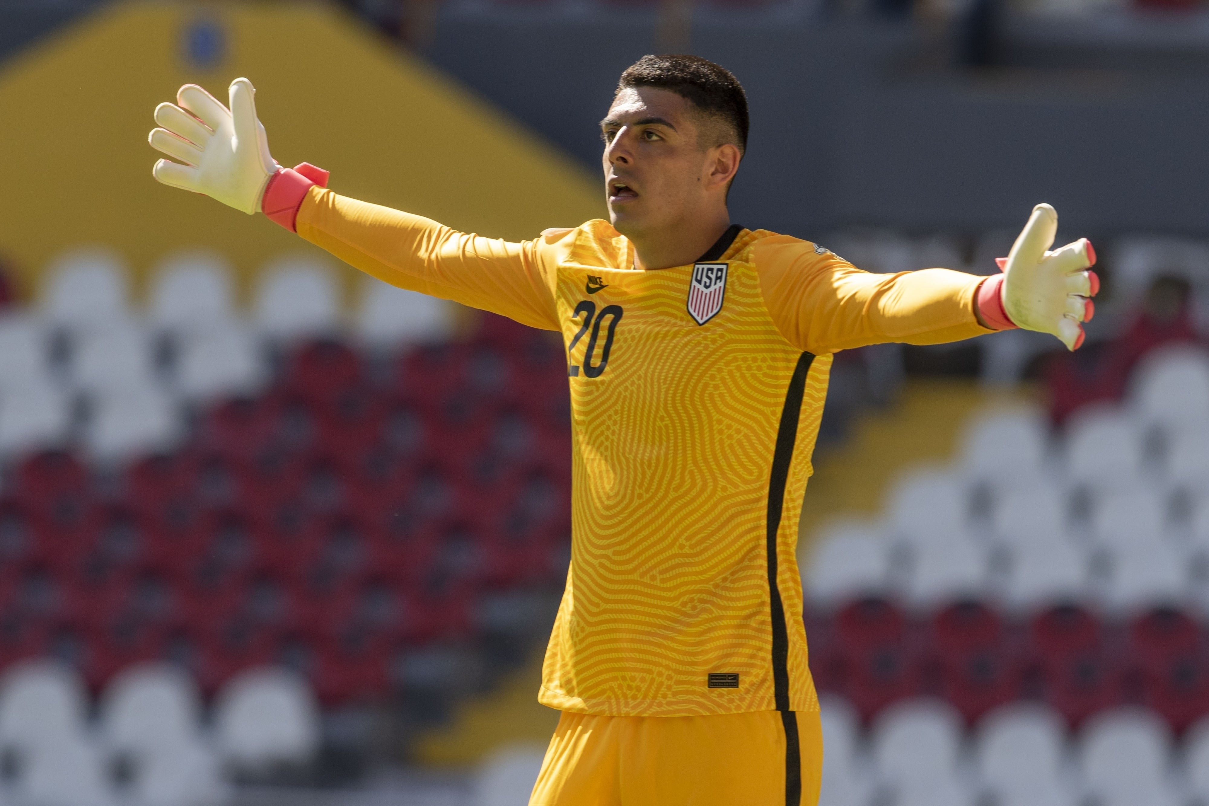 David Ochoa, en su época con los Estados Unidos.