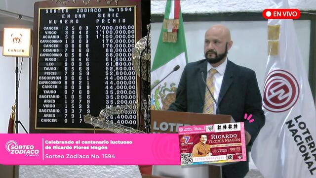 Resultados Sorteo Zodiaco 1594 de Lotería Nacional: estos son los ganadores de hoy, 13 de noviembre