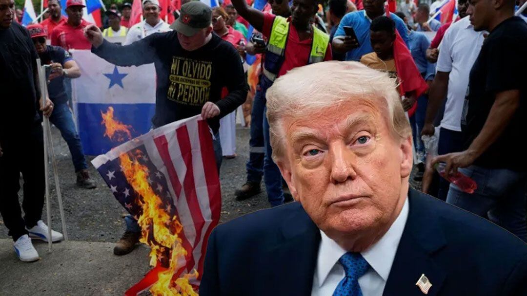 Donald Trump propone cárcel para quienes quemen bandera de Estados Unidos.