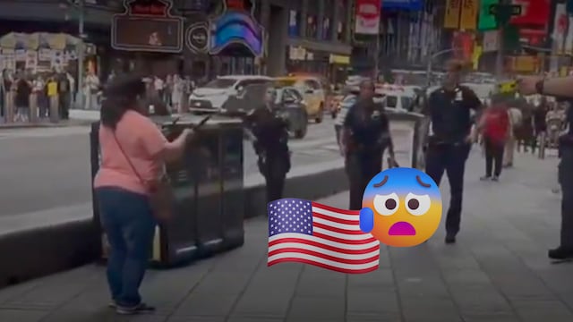 Las víctimas en Times Square fueron un hombre y una mujer, heridos en la pierna y el torso respectivamente