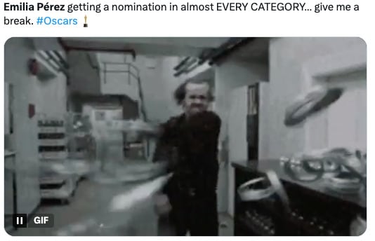 Memes de las nominaciones a los Oscar 2025
