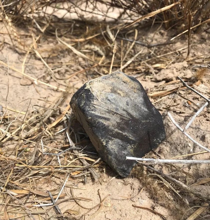 El meteorito en Texas 2023 pesaba nada más ¡media tonelada!