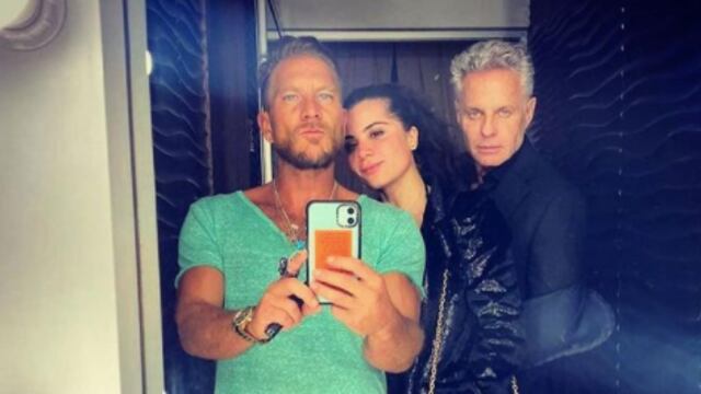 Salvador Zerboni, Cinthia Aparicio y Alexis Ayala