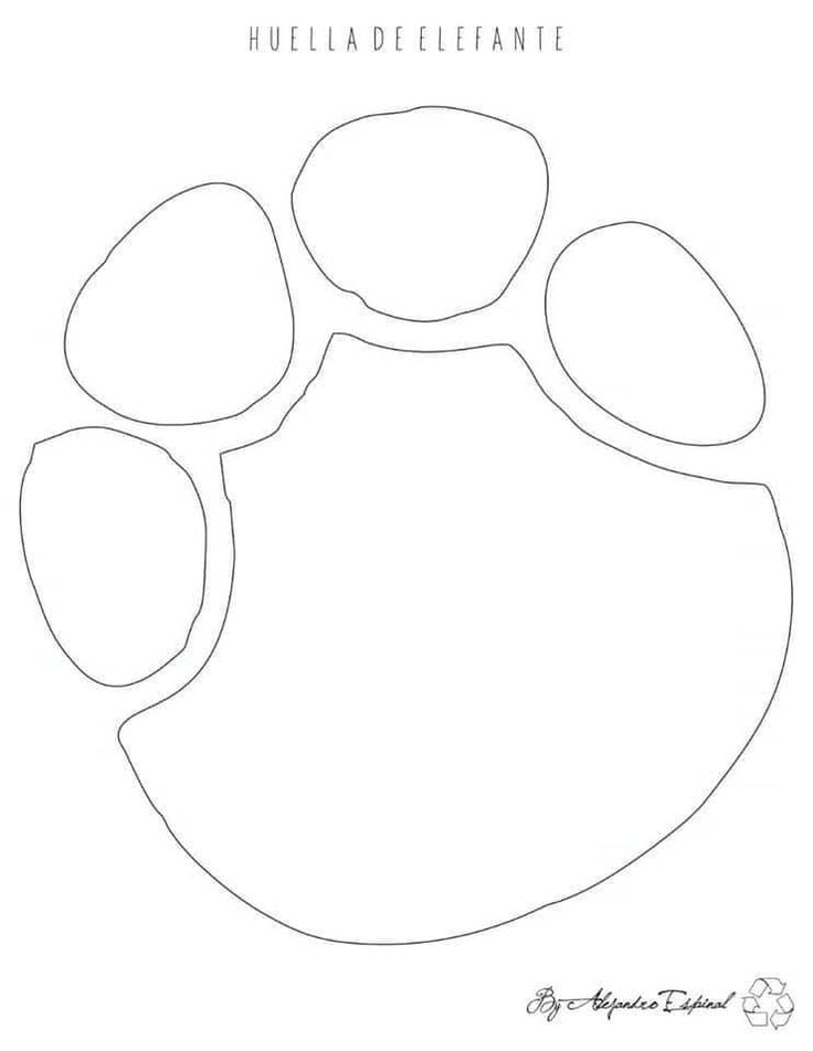 Plantillas de huellas de los Reyes Magos y sus animales