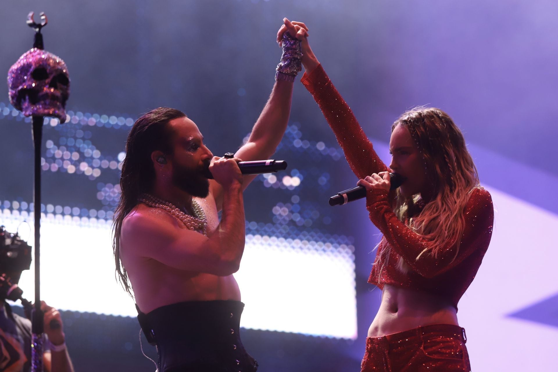 Belinda y Jay de la Cueva en Tecate Emblema 2023