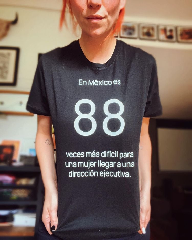 Regina Blandón por igualdad de género.