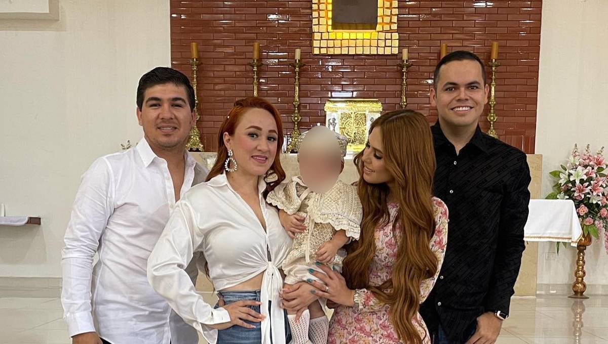 Chema Quintero con su pareja y Ernesto Barajas