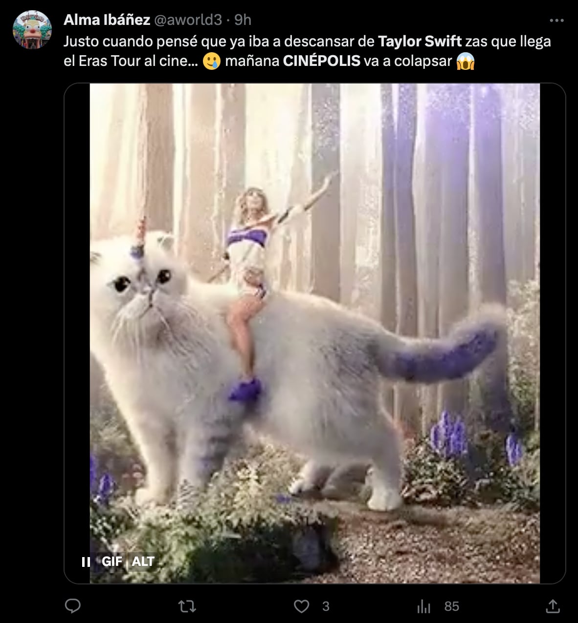 Los memes de Cinépolis auguran qué pasará entre los swifties hoy en la preventa de The Eras Tour Film de Taylor Swift