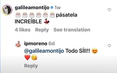 Galilea Montijo e Isaac Moreno