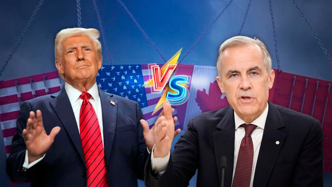 Carney rechaza condiciones de Trump para revertir aranceles