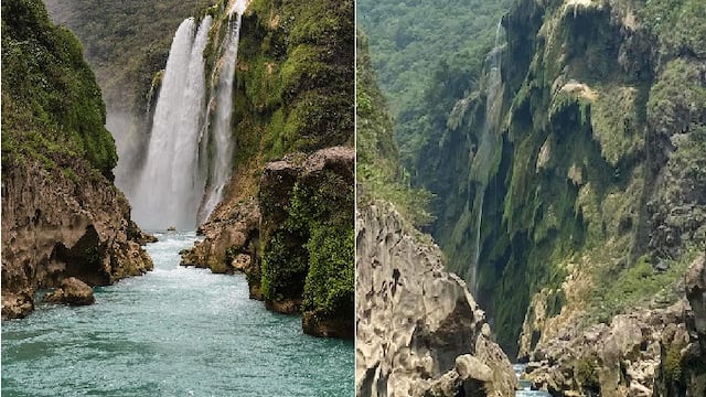 ¿Qué le pasó a la Cascada de Tamul? Reportan que está seca por la sequía y los agricultores de San Luis Potosí