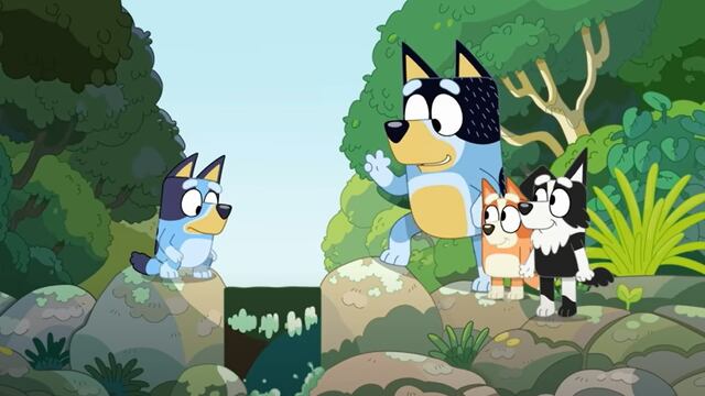 Aventuras en el exterior con Bluey