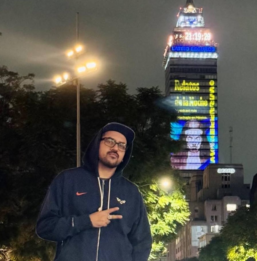 Uriel Reyes, autor del podcast “Relatos de la Noche”