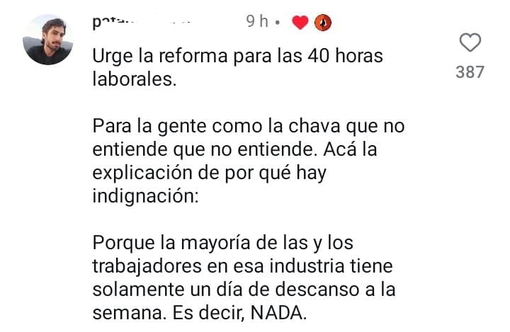 Comentarios contra panadería de Guadalajara