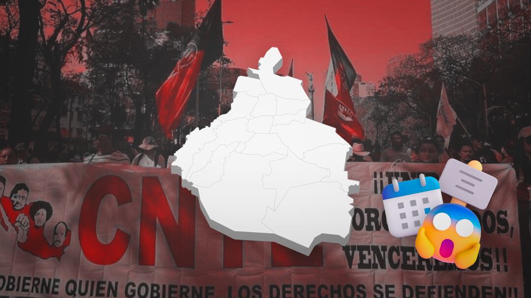 CNTE prepara protestas en CDMX durante mayo por Día del Trabajo y del Maestro