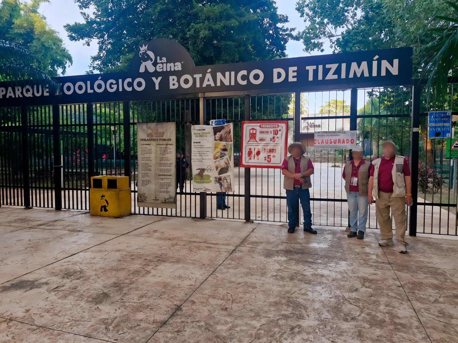 Clausuran el Zoológico La Reina en Yucatán