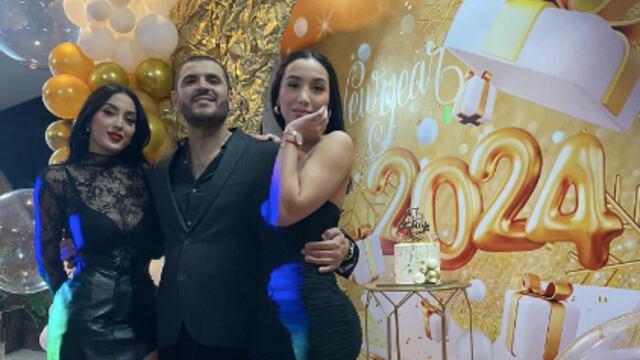El Komander junto a sus hijas: Anahí y Kenia