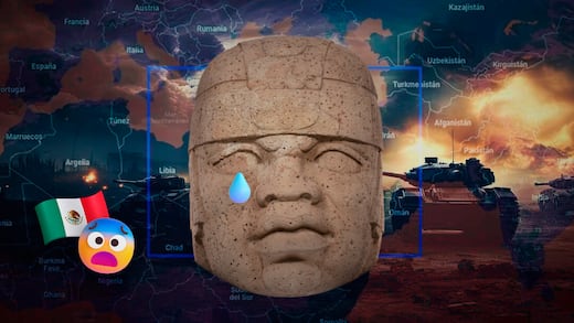 Guerra en Medio Oriente pone en riesgo regreso de cabeza olmeca a México