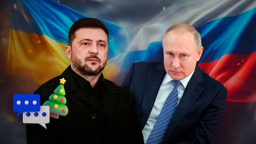 El mensaje navideño de Zelensky sobre Putin que desató polémica