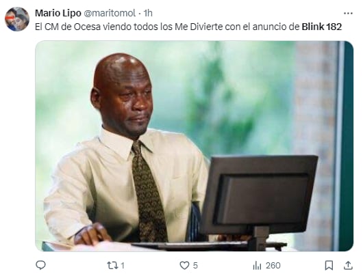 Memes por el concierto de Blink 182 en el Foro Sol