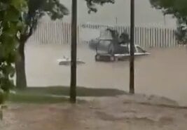 Lluvia en Tlalnepantla