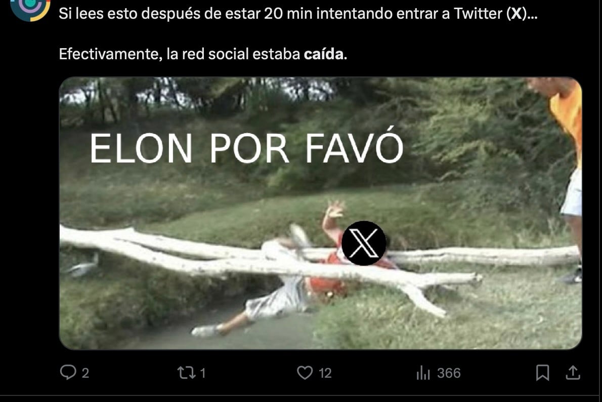 ¿Y los memes? La caída de X, antes Twitter, reveló los mejores cuando se restableció la red social