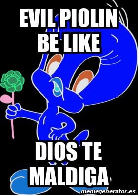 Meme 'Evil be Like' / Redes Sociales