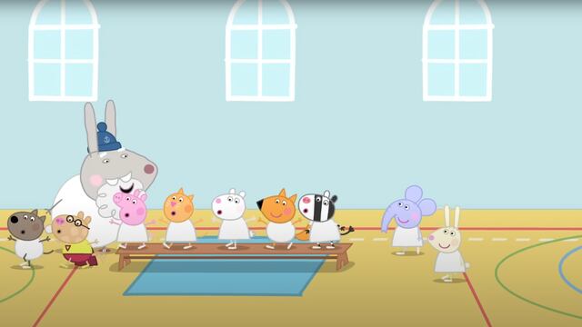 La clase de educación física de Peppa Pig por Día Mundial de la Actividad Física