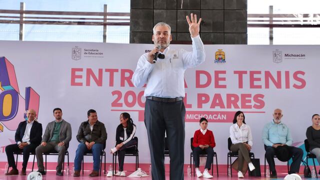 Alfredo Ramírez Bedolla, gobernador de Michoacán