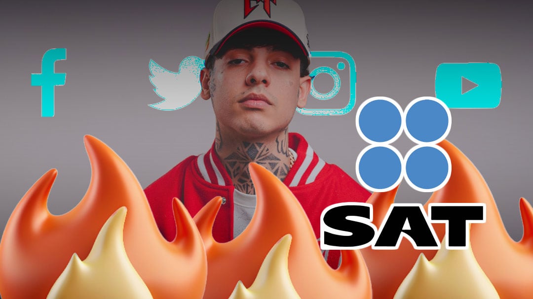 Natanael Cano incendia redes al reclamar al SAT por el pago de impuestos